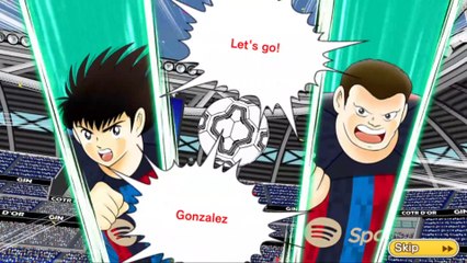 All Steps - FC Barcelona Selection Transfer - Captain Tsubasa: Dream Team