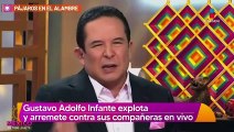 Gustavo Adolfo Infante se disculpa tras discusión con Joanna Vega-Biestro