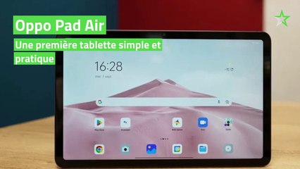 Test Oppo Pad Air : une première tablette simple et pratique