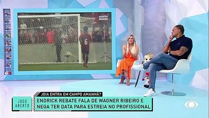 Endrick já pode estrear no profissional do Palmeiras? Denílson responde 09/09/2022 14:00:15