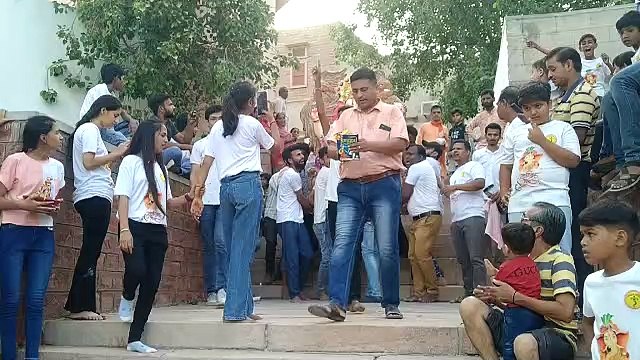 गणपति विसर्जन समाचार गणपति विसर्जन शोभायात्रा समाचार राजस्थान पत्रिका नागौर
