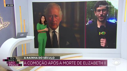 A comoção após a morte de Elizabeth II 09/09/2022 14:27:28
