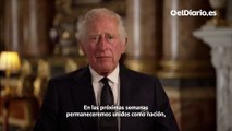 El rey Carlos III se dirige por primera vez a los británicos tras la muerte de Isabel II