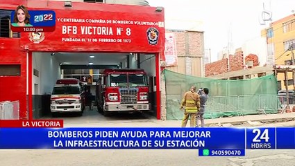 La Victoria: bomberos realizarán pollada pro fondos para mejorar infraestructura de su estación