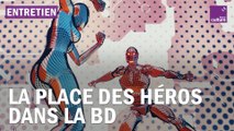 Les héros de bande dessinée selon les dessinateurs Mathieu Sapin et Olivier Schwartz