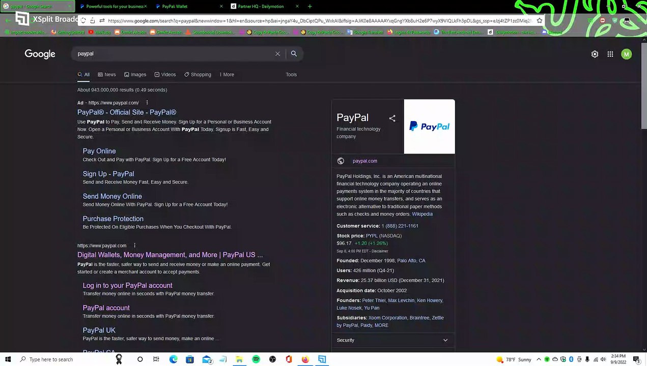 manualsideline - how to use a PayPal