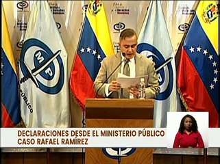 Ministerio Público inicia proceso de extradición contra el expresidente de PDVSA Rafael Ramírez