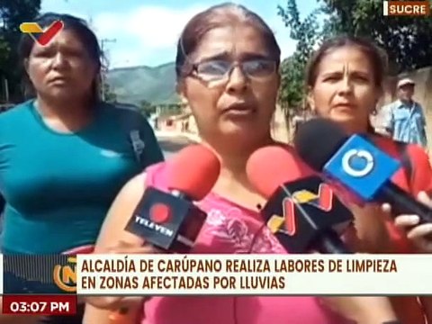 Alcaldía de Carúpano activa cuadrillas de limpieza en el sector Canchunchú Viejo en el edo. Sucre