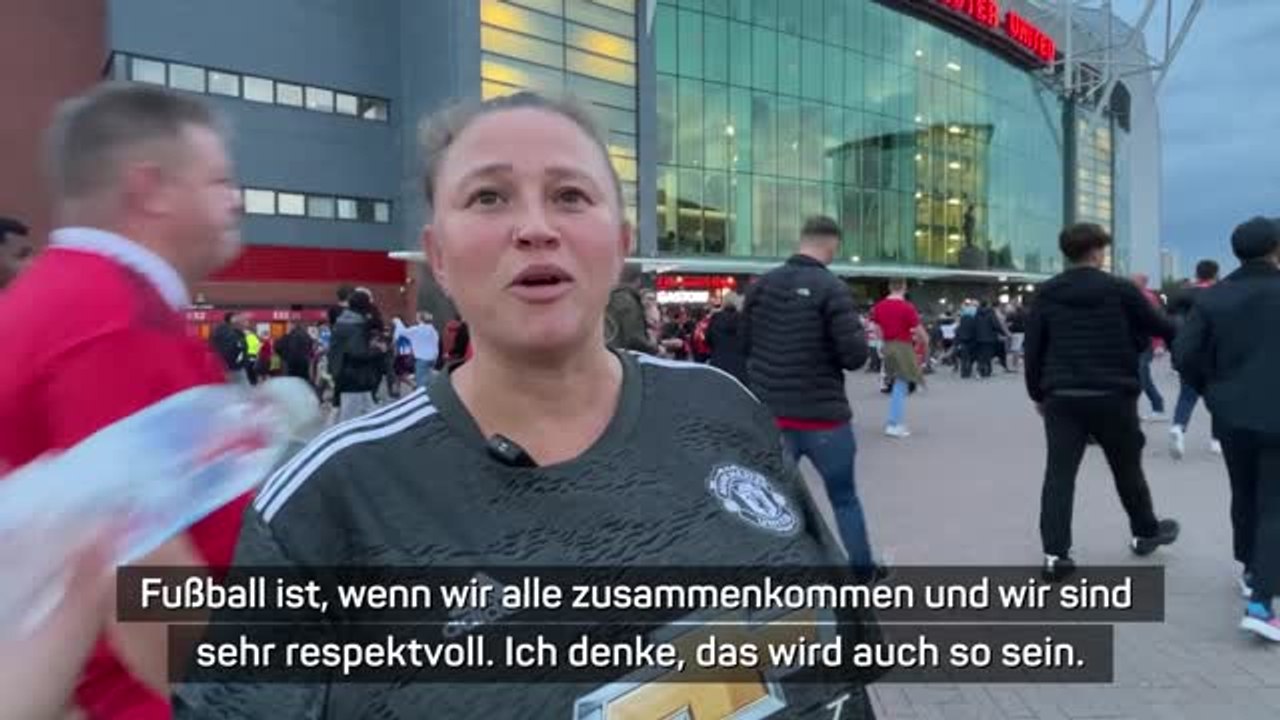 Sport-Fans zollen Königin Elizabeth II. respekt