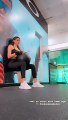 Milett Figueroa rutina de ejercicios en gimnasio - real