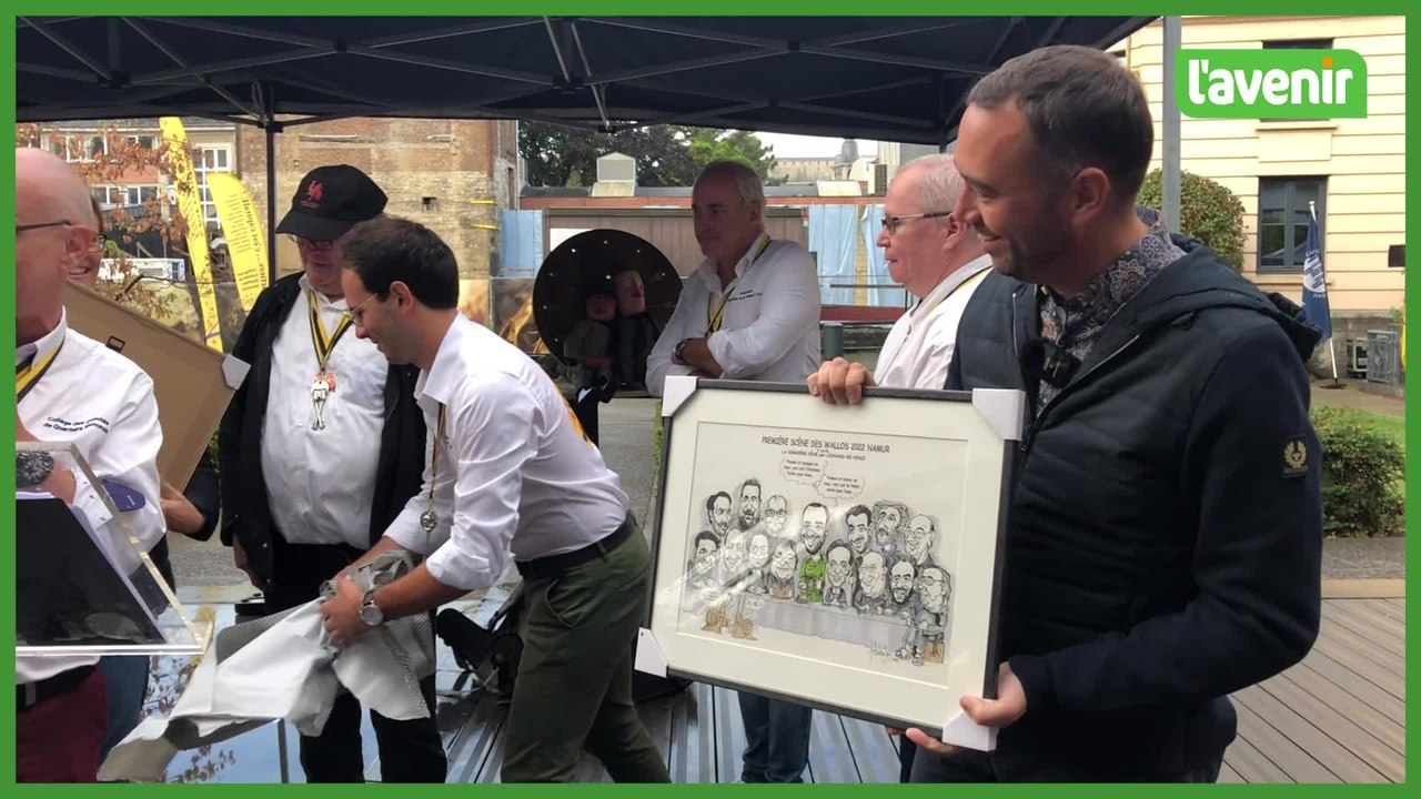 Fêtes de Wallonie à Namur : Remises des clés de la ville aux présidents de quartiers