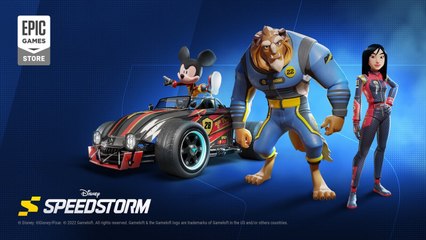 Disney: Speedstorm | Gameplay Trailer - D23 Expo 2022