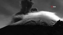 Son dakika gündem: Meksika'daki Popocatepetl Yanardağı'nda 11 günde 6. patlama