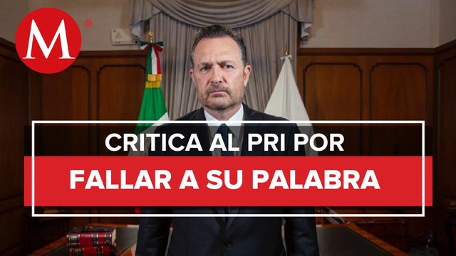 PAN debe estar lejos del arribismo: Mauricio Kuri tras rompimiento de 'Va por México'