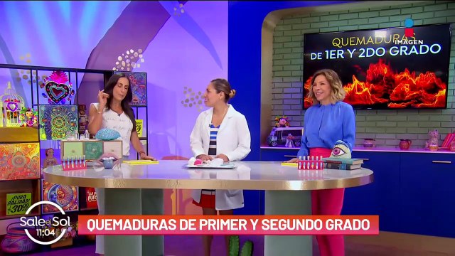 Primeros auxilios para curar quemaduras