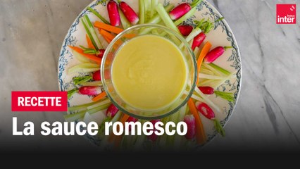 La sauce romesco blanco - Les recettes de François-Régis Gaudry