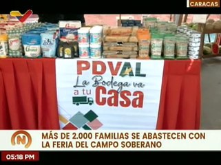 Caracas | Feria del Campo de Soberano beneficia a 2.106 familias de la parroquia Santa Rosalía