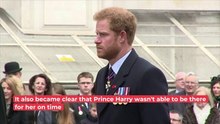 Prince Harry Shock - He Didn't Get To Say Goodbye