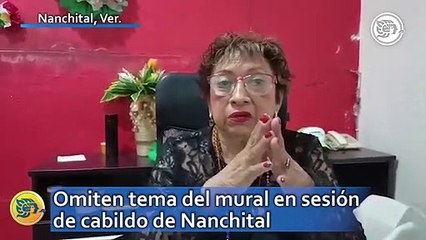 Omiten tema del mural en sesión de cabildo de Nanchital