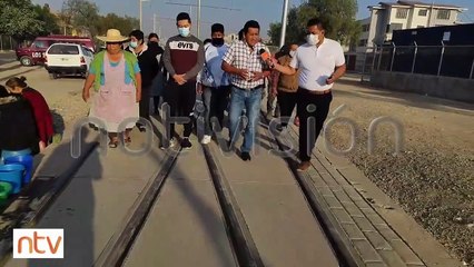 Vecinos del Distrito 4 no permitirán la inauguración del Tren Metropolitano en su zona…