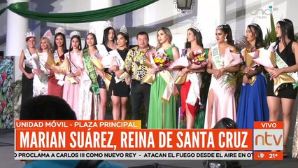 Marian Suárez nueva reina de Santa Cruz