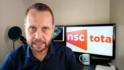 Fim de semana deve ser de chuva e frio em SC