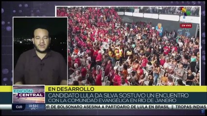Brasil: Candidato a la presidencia Lula da Silva se reúne con la comunidad evangélica