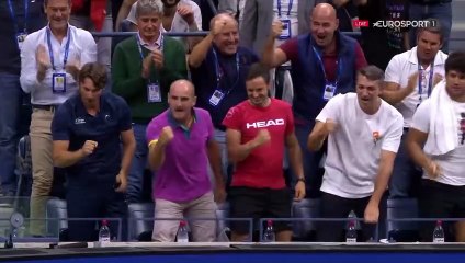 Un passing dos au filet : encore un point venu d'ailleurs signé Alcaraz