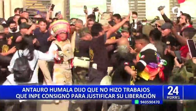 Antauro Humala descarta haber realizado manualidades de Hello Kitty para disminuir su condena