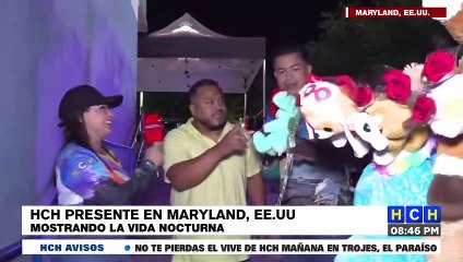 Hondureños se relajan los viernes por la noche en Maryland, EEUU