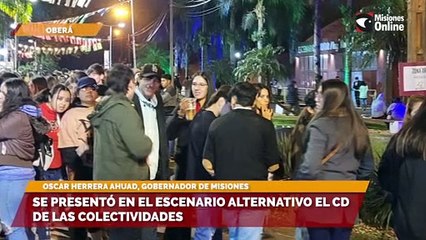 Se presentó en el escenario alternativo el CD de las Colectividades