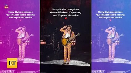 Elton John and Harry Styles Pay Tribute to Queen Elizabeth