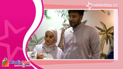 Ammar Zoni dan Irish Bella Gelar Aqiqah Baby Ara, Bersyukur Acara Diguyur Hujan