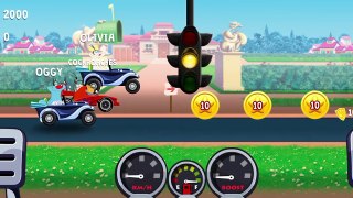 Oggy and the Cockroaches car racing games..2022 #gaming #oggy #kids