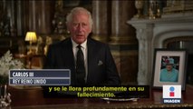 Carlos III dio su primer mensaje oficial como nuevo rey británico