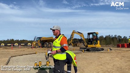Caterprillar Global Operator Challenge at WesTrac, Tomago | Septemeber 8, 2022 | Newcastle Herald