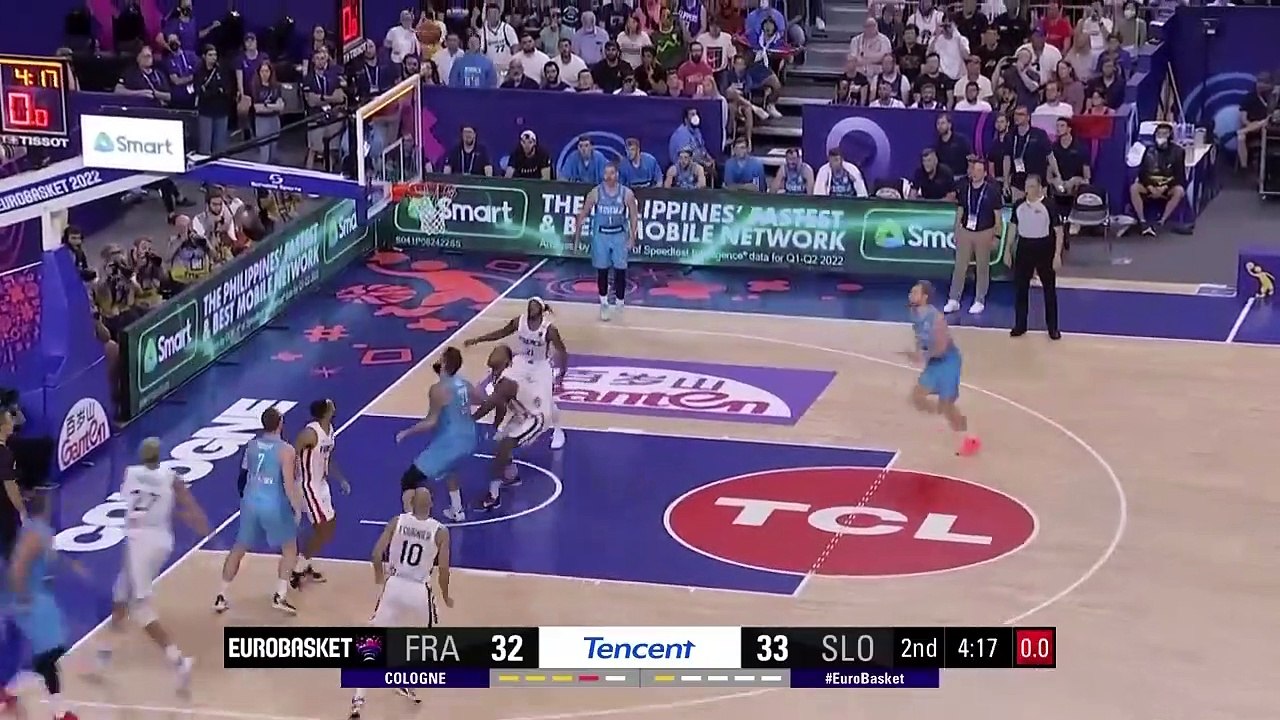 France  - Slovenia  _ Game Highlights - FIBA #EuroBasket 2022