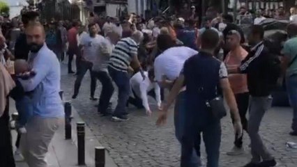 Fatih’te alacak verecek kavgası
