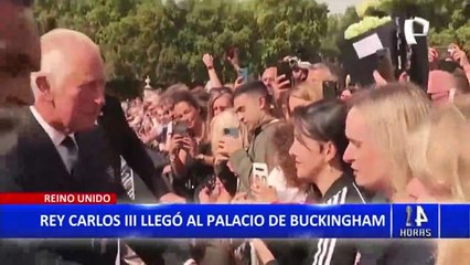 Télécharger la video: Reino Unidos: Carlos III llegó al Palacio de Buckingham y dio emotivo primer discurso como rey