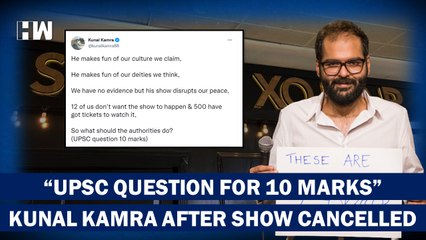 Comedian Kunal Kamra's Gurugram Show Cancelled Amid RW Outrage, He Has 10 Mark UPSC Question