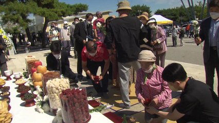 3년 만에 열린 합동경모대회..."이북 고향 소식 그리워" / YTN