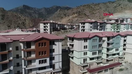 SU ALTINDA KALACAK YUSUFELİ'NİN YENİ YERLEŞİM YERİNDE 2 ETAP TAŞINMAYA HAZIR