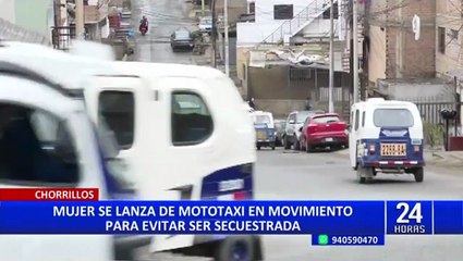 Download Video: Chorrillos: capturan a falso mototaxista que intento secuestrar a joven