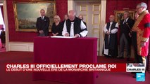 Charles III proclamé roi : la cérémonie du conseil de l’accession commence au palais Saint-James