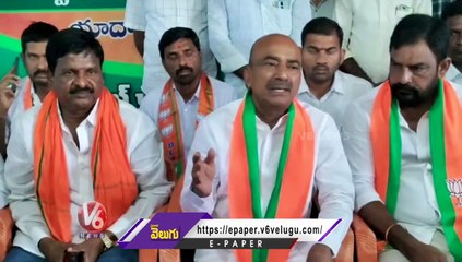 Download Video: BJP MLA Etela Rajender Slams CM KCR  Choutuppal |V6 News (1)