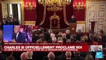 Qu'est-ce que le conseil d'accession, qui a proclamé le nouveau roi Charles III ?
