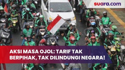Ikut Sengsara Gegara BBM Naik, Massa Ojol: Tarif Tak Berpihak, Kami Tidak Dilindungi Negara!