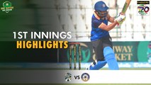 1st Innings Highlights | Balochistan vs Central Punjab | Match 18 | National T20 2022 | PCB | MS2T