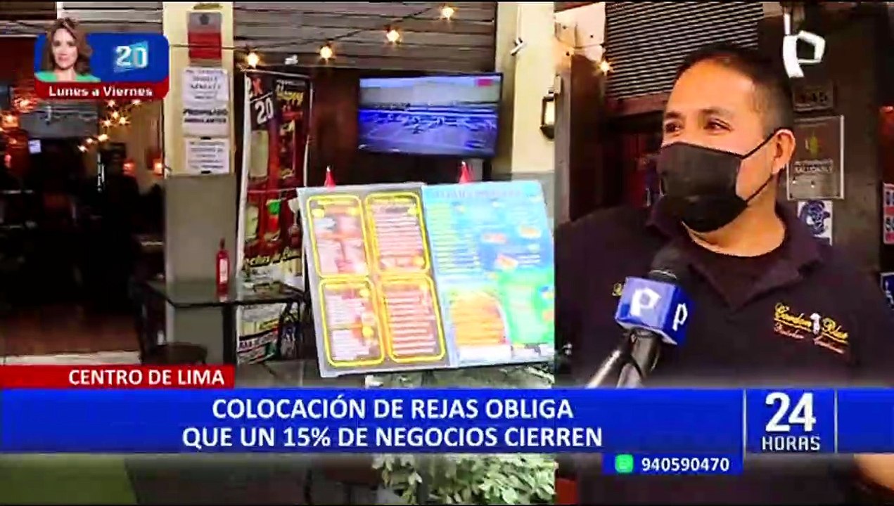 Cercado de Lima: Rejas alrededor de Plaza de Armas perjudica a comerciantes en la zona