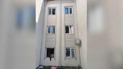 Kocaeli’de apartman dairesinde doğal gaz patlaması nedeniyle 1 kişi yaralandı